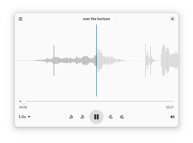 В GNOME 48 появится приложение Decibels в качестве аудиоплеера по умолчанию